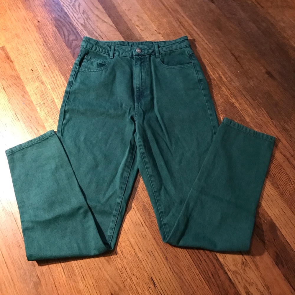 Green Bongo jeans from H&M size 26